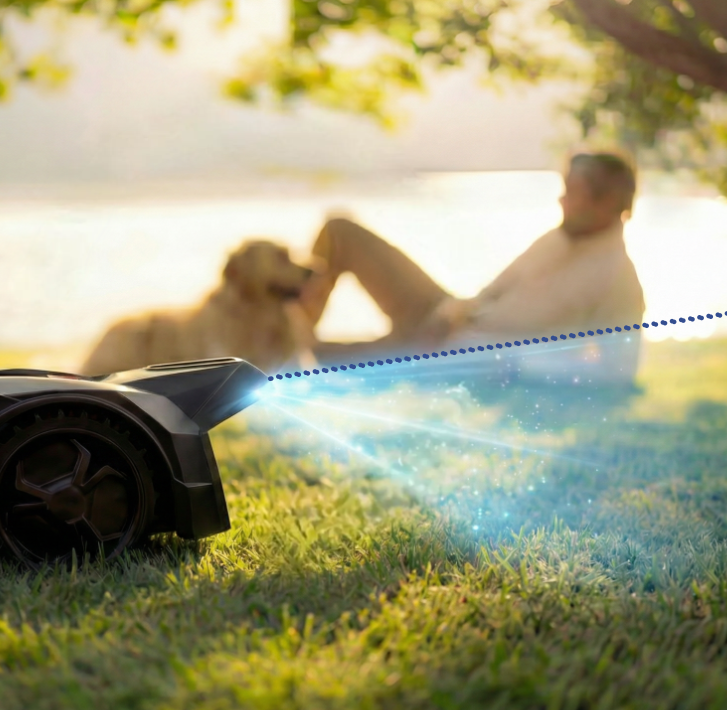 Volta camera restricted downward field of view